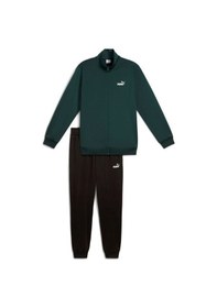 Resim Puma Ess Poly Suit Erkek Eşofman Takımı Yeşil 