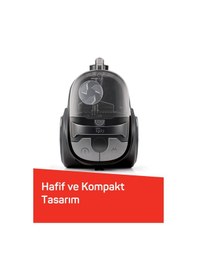 Resim Arzum Felix FL493 Pegno Cyclone 899 W HEPA Filtreli 2.5 L Toz Hazneli Elektrikli Süpürgesi 