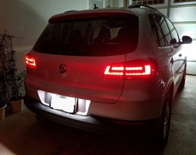 Resim Volkswagen Tiguan Makyajlı Led Plaka Aydınlatma Set Ampulu FEMEX 