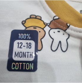 Resim Uğur bebe Miniworld %100 Pamuk Önden Çıtçıtlı Yumuşacık Bebek Pijama Takımı Rahat ve Annelerin İlk Tercihi 