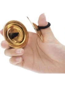 Resim Derin Stok Dansöz Zili Parmak Zili (4 Adet) 