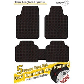 Resim Ford Tourneo Connect 2018-2020 Uyumlu Kapitone Deri Universal Oto Paspas 