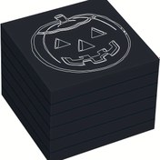 Resim Siyah Yapışkan Notlar 7.62x7.62 Cm, 200 Sayfa/300 Sayfa Kendinden Yapışkanlı Notlar, 4 Paket/6 Paket Gevşek Yapraklı Yapışkan Notlar, Kolay Yapıştırma, Ev, Okul, Ofis Malzemeleri İçin Uygun 