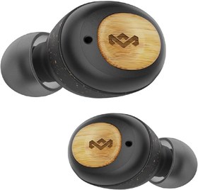 Resim Marley Evi Gerçek Kablosuz Şampiyon Kulak İçi Kulaklık - Kompakt Bluetooth 5.0 Kulaklıklar, Şarj Edilebilir Kılıflı 28 Saat Çalma Süresi, Rahat Kulak Tıkacı İçerir, Çevre Dostu Bambu Tasarım 