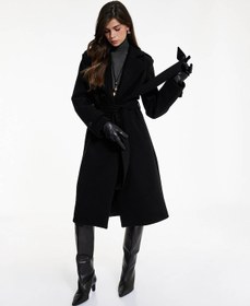 Resim Koton Siyah Kadın Kaban 6wak00111ew Siyah 