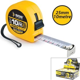 Resim Lunaev 12 Adet 10MT x 25MT Stoplu Şerit Metre 