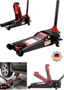 Resim DYNAMİC MAX Hidrolik Ağır Hizmet Tipi Alçak Şase 3 Ton Kapasiteli Güçlendirilmiş Çift Piston Garaj Krikosu 47cm 