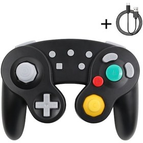 Resim Maiyame Nintendo Switch İçin Kablosuz Oyun Kontrolcüsü: Tek Tıklamayla Uyandırma, Turbo, Çift Titreşim Ve Altı Eksen Hareket Algılama - Siyah 