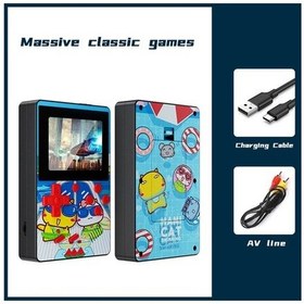 Resim Flybuy Mini X50 2.6 Renkli Ekran El Oyun Konsolu 500 Retro Oyun, 1000mah Pil, Taşınabilir, Pembe Mavi/yeşil Mavi/mavi Gri/gri Mavi 