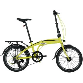 Resim Bisan Fx 3500 Altus Katlanır Bisiklet 20 Jant (Neon Sarı Siyah) 