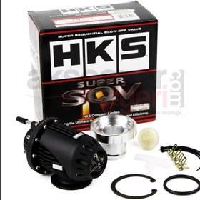 Resim carlone HKS Blow Off Metal - Tam Set Turbo Sesi Blof - Hks Sqv Valve 