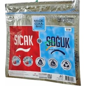 Resim Termos Çanta - Piknik Çantası - Dondurulmuş Gıda Çantası - Boy (3 Adet) 