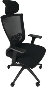 Resim Goldsit Quatro Fileli Yönetici Koltuğu 000 PA - Siyah Kumaş 