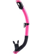 Resim Youmex Yetişkinler İçin Tam Kurutucu Tüp, Otomatik Su Engelleme Valfi, Gıda Grubu Silikon Ağızlık, Su Dalışı Ve Yüzme Egzersizi İçin Solunum Borusu - Siyah Pembe Siyah - Pembe 