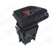 Resim GVA Dörtlü Flaşer Düğmesi Renault Megane Iıı- Fluence Rszyn 