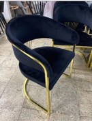 Resim Lüksdecor Mobilya Dizayn Eros Metal Yemek Sandalye Cafe Sandalyesi 