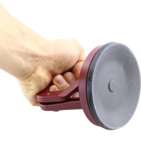 Resim Vantuz Cam Vantuzu Vakumlu Cam Fayans Ahşap Tutucu Taşıma Araba Kaporta Göcük Çektirme Plastik Tekli 