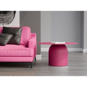 Resim Echo Furniture Laurel Tablalı Gül Kurusu Sehpa 