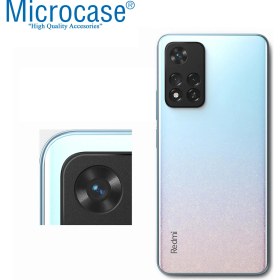 Resim Microcase Xiaomi Redmi Note 11 Çin Versiyon Kamera Lens Koruma Halkası - Kapalı Tasarım Siyah 
