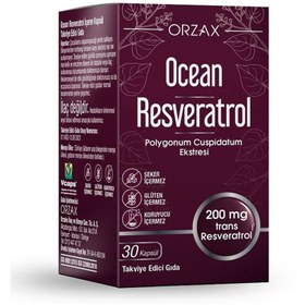 Resim Ocean Resveratrol 200 mg 30 Kapsül 