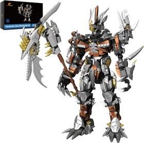 Resim Mecha Robot Yapı Seti, 1620 Parça, Esnek Aksiyon Figürü 