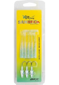 Resim Hanfish Sandeel Silikon 80 Mm - 5.2 Gr. Sl-804 Blue Magic 