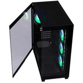 Resim BitFenix Bıtfenıx 600W 80+ Cube Premıum BFC-CETB60KKGSK-4F Gaming Mid-Tower Pc Kasası Pencereli 