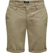 Resim Only & Sons Onspeter Reg Twill 4481 Shorts Noos Erkek Şort-26440 - XS Açık Kahverengi 