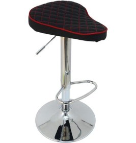 Resim Mobilyakeyfi Boombar Bar Taburesi - Kırmızı Deri - 9538S0116 