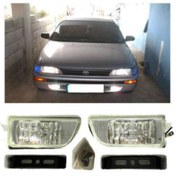 Resim ŞüsCarOto Carub Efsane Kasa Toyota Tip Sis Lambası 12v Beyaz 2 Adet(EMARK BELGELİ) 