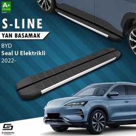Resim S-Dizayn BYD Seal U Elektrikli S-Line Aluminyum Yan Basamak 193 Cm 2022 Üzeri A+ Kalite 