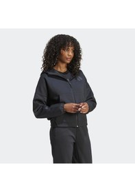 Resim Black Adidas Kadın Kapşonlu Eşofman Üstü W Z.n.e. Fz Je7848 001 