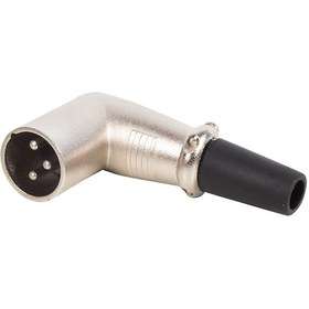 Resim Canon Fiş Erkek 90 Derece L Tip Xlr Jack Fiş 