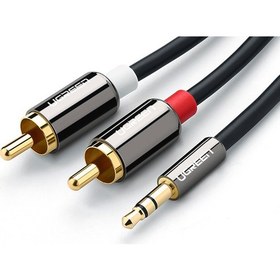 Resim Ugreen RCA 3.5mm Aux Ses Kablosu 5 Metre 