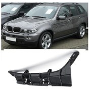 Resim Lasonstiges Ön Tampon Konumlandırma Braketi Braketi Tutucu 51117116667 51117116668 Bmw X5 E53 2003 2004 2005 2006 