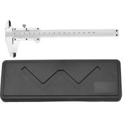 Resim YEB AVM PLASTİK MUHAFAZA KUTULU MEKANİK KUMPAS 150 X 0.02 Mm 