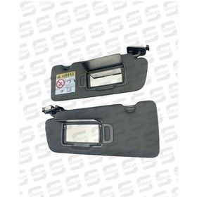 Resim Megane Iv Güneşlik Siperlik Takımı Siyah 