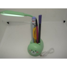 Resim Tahtakale Dünyası Kedi şeklinde sevimli Çocuk odası masa lambası üstü okul kalemlik ışık aydınlatma USB Kablolu 