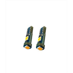 Resim T5 Dipsiz Gösterge Ampulü 2 Adet Turuncu 