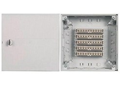 Resim SA-KUTU-TELEFON-50 TSN 10-50 Per Sıvaüstü Dahili Dağıtım Kutusu, Anahtarlı, gri renk 