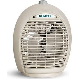 Resim Kumtel LX-6331 2000 W Fanlı Isıtıcı Krem (İthalatçı Garantili) 