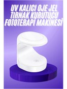 Resim SELFBUYSELL Seyehat Tipi Mini Oje Kurutucu Ultraviole Mor Işık Protez Tırnak Kurutucu 