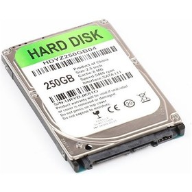 Resim Gajeena 2.5 İnç 250gb Sata Iıı Mekanik Sabit Disk - 5400rpm, 8mb Önbellek, Hdyz250gb04 