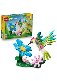 Resim LEGO® Creator 3’ü 1 Arada Vahşi Hayvanlar: Renkli Sinek Kuşu 31384-8 Yaş ve Üzeri Çocuklar için Yaratıcı Oyuncak Yapım Seti (312P) 