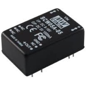 Resim Mean Well Meanwell SCW08A-05 ,9..18VDC 5VDC/1.6A Dc-Dc Konverter 