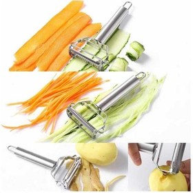 Resim Omnisoft EPX TTN-2 İkili Titan Julyen Soyacak Paslanmaz Çelik 