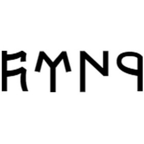 Resim Göktürkçe Yörük İsmi Yazı Sticker Yükseklik 5 Cm 