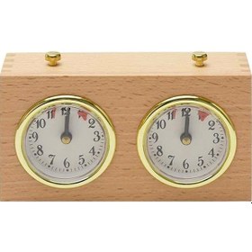 Resim Sones Dt05a Retro Ahşap Kabuklu Satranç Saati Mekanik Uluslararası Satranç Saati 