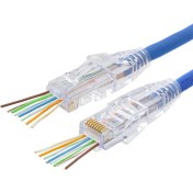 Resim Hadron HN4653 Cat6 Ez RJ45 Konnektör (100'LÜ Paket) 