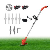 Resim Taşınabilir Kablosuz Çim Biçme Makinesi, Ev Tipi Elektrikli Yabani Ot Kesici, İki Şarj Edilebilir Lityum Pil, Üç Bıçak, Çarpışma Önleyici Cihaz, Uzatılabilir, Çimler, Bahçeler, Çim Biçme Makinesi, Evde Çim Biçme Makinesi, Elektrikli Çim Biçme Makinesi, Pil Çim Biçme Makinesi, Pil Fırça Kesici, Çimler, Bahçeler İçin Yabani Ot Kesiciler, Kablosuz Tasarım, Verimli Biçme, Sağlam Bıçaklar, Yabani Ot Kesici, Kablosuz Çim Biçme Makinesi, Bahçe Aracı, Kablosuz Kullanıcılar 